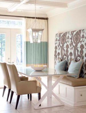 Fashion and decor inspired by mother of pearl - dining space creams and pastels.jpg